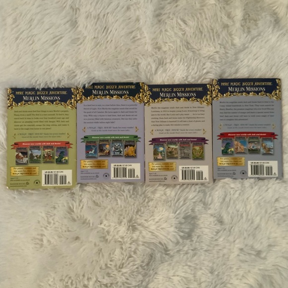 X4 book bundle Magic tree house books for children 💚 - Picture 2 of 2